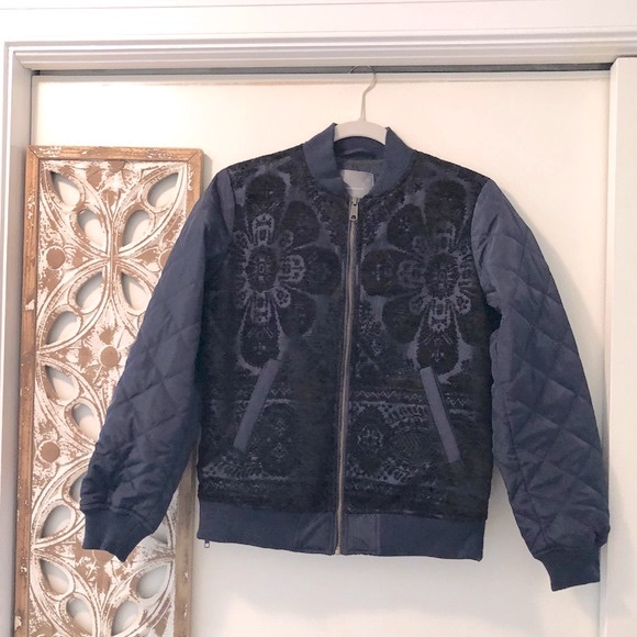 Anthropologie Clemence Quilted Bomber Jacket - Picture 6 of 16